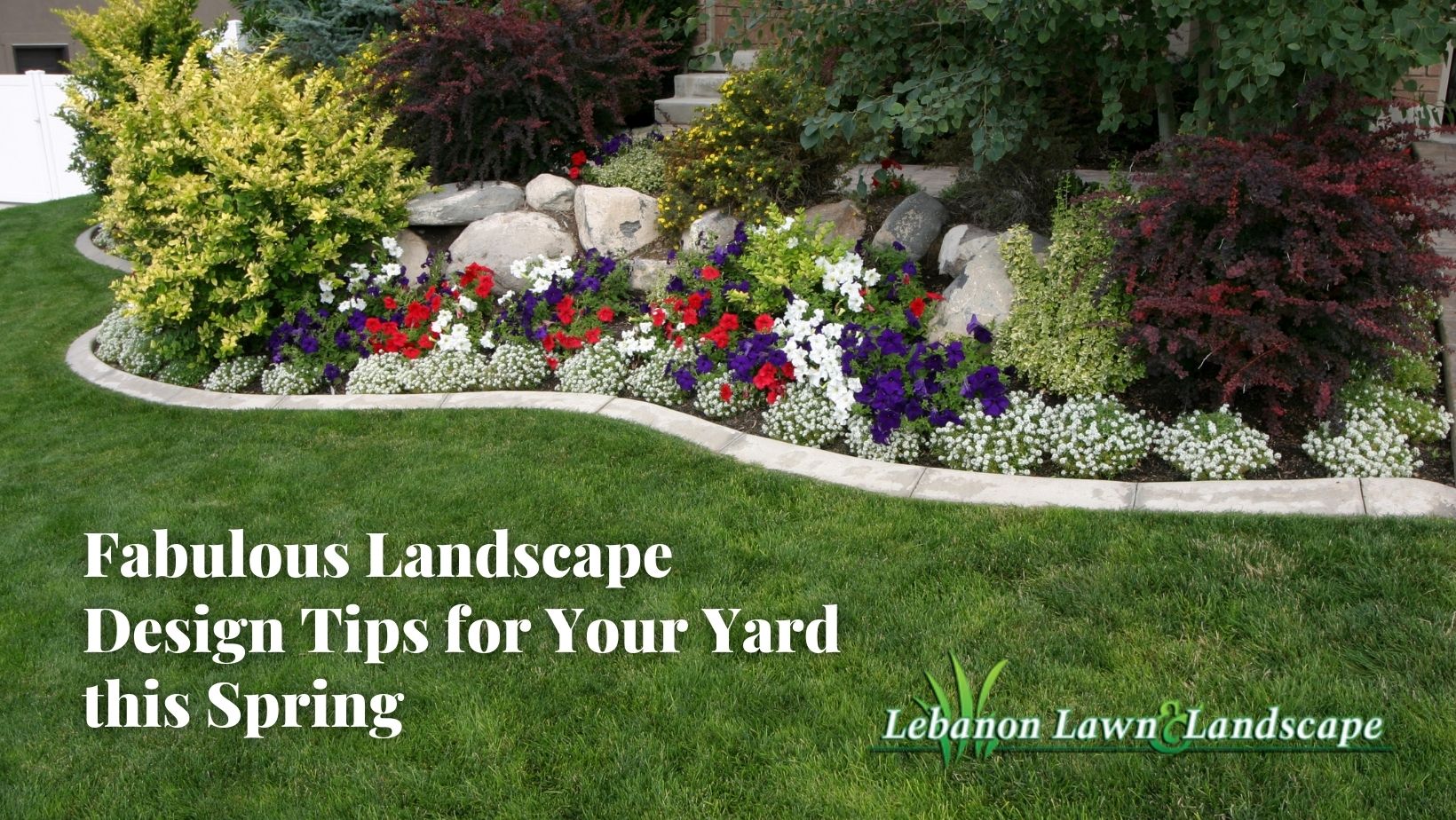 Landscape design for your lawn